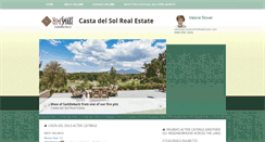 Desktop Screenshot of castadelsolrealestate.com